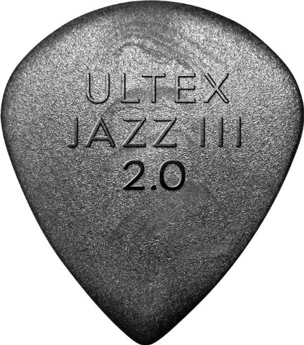 Dunlop DUNLOP 427P STD ULTEX JAZZ III PICKS (6) 2.00 MM