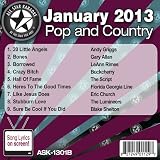 All Star Karaoke January 2013 Pop and Country Hits B (ASK-1301B)