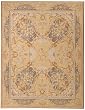 Handmade Chinese Aubusson Collection "Etienne Design" Wool Rug