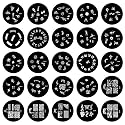 SHANY 2012 Nail Art Polish Stamp Manicure Image Plates set of 25pcs w/ Instruction