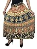 Long Indian Skirt Cotton Batik Printed Womens Maxi Skirts, City Style