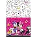 Disney Minnie Plastic Table Cover Birthday Party Tableware Decoration (1 Piece), Pink, 54
