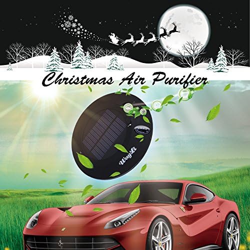 Allwithone Solar Car Air Purifier Negative Anion Humidifier