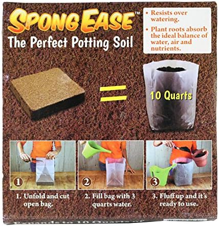 SpongEase Potting Soil with 10 quart Pop up Bag