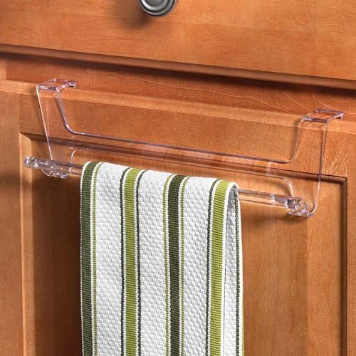 Over the Cabinet Acrylic Towel Bar - Clear
