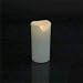 Smart Candle LED Indoor/Outdoor Silicone Pillar Ivory