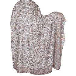 Woolen Shawl Jacquard Design Meditation Accessory 106 x 55 inches (psleyb193)