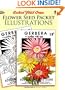 Color Your Own Flower Seed Packet Illustrations (Dover Art Coloring Book)