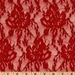 70 Wide Giselle Stretch Lace Floral Cherry Fabric By The Yard