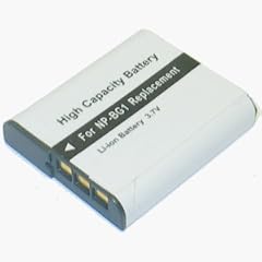 Power Li-Ion Akku Typ NP-BG1 (kein Original) f�r Sony DSC-W30 DSC-W40 DSC-W50 DSC-W70 DSC-W100 DSC-N1 DSC-W35 DSC-W55 DSC-W80 DSC-W85 DSC-W90 DSC-W200 DSC-N2 DSC-H3 DSC-H7 DSC-H9 DSC-T20 DSC-T25 DSC-T100