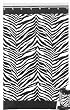 Zebra Fabric Shower Curtain