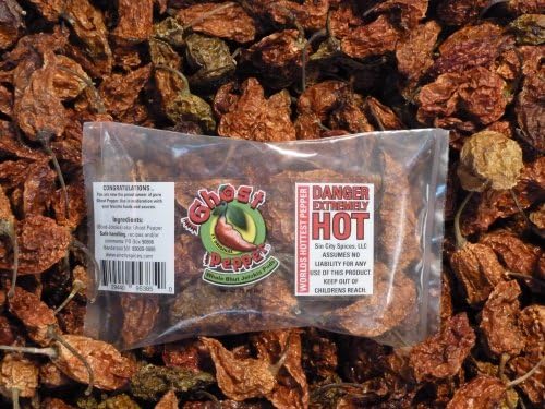 Whole Bhut Jolokia Pods