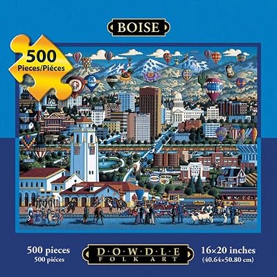 Boise 500pc 16x20 Jigsaw Puzzle by Eric Dowdle