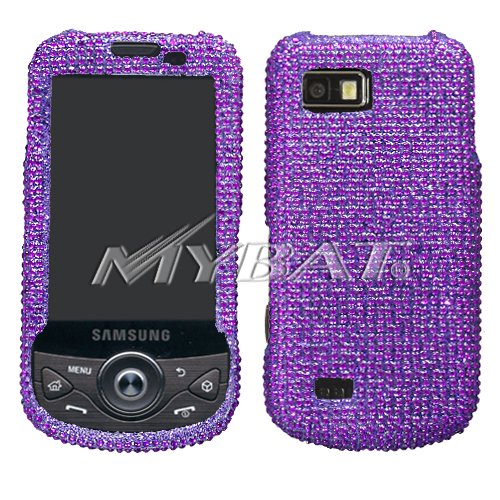 Sparkling Purple Solid Color Premium Luxury Rhinestones Full Diamond Bling Samsung T939 Behold 2 II Snap on Cell Phone Case Sparkling Purple Solid Color Premium Luxury Rhinestones Full Diamond Bling Samsung T939 Behold 2 II Snap on Cell Phone Case