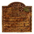 Peace Prayer Garden Stone