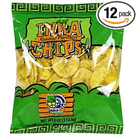 Inka Crops Inka Crops Roasted Plantains, 4-Ounce bags (Pack of 12)
