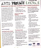 Teaching Creative Dance : Arts Toolkit 4 Tape VHS Set , Cd-rom, & 500 Page Teaching Guide Book