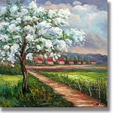 Apple Tree Path B by Alexi Fine (30x30)