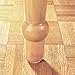 SOFTTOUCH 4713695N Heavy Duty 3 Inch Felt Furniture Pads to Protect Hardwood Floors from Scratches, Linen, 4 Count