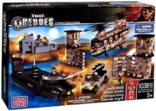 True Heroes Mega Bloks Set Stealth Attack