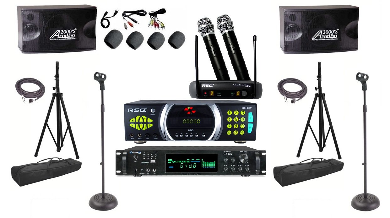 Complete Professional Digital Karaoke System RSQ Hd 787 Karaoke Player