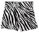 MJ Soffe Girls 7-16 The Printed Short, Zebra, Small
