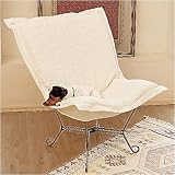 Review Gaiam  / Natural Cotton Jacquard Puff Chair Furniture