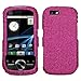 MyBat Hot Pink W/ Full Rhinestones Hard Cover Case For Motorola Opus One i1