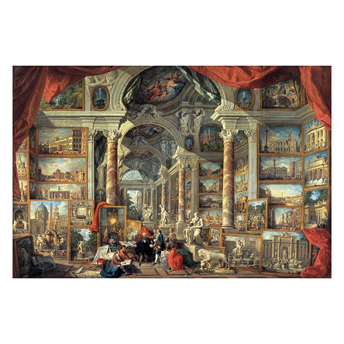 61YR0JZEQ5L Ravensburger Views of Modern Rome 5,000 pc. Puzzle