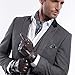 MATSU Men Winter Super Warm Lambksin Leather Gloves M2011