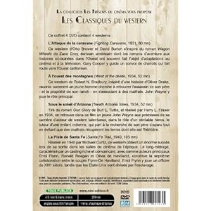 Coffret 4 DVD Les Classiques Du Western : L'Attaque de la caravane (Fighting Caravans), À l'ouest d