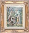 Mary with Children Framed Art, 13.5" x 15.5" - MADE IN ITALY