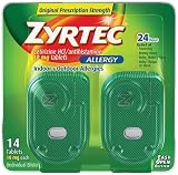 Health & Personal Care : Zyrtec Allergy Relief (10 mg), 14-Count Tablets