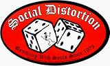 Social Distortion - Gambling with souls since 1979 - Sticker / Decal