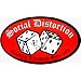Social Distortion - Gambling with souls since 1979 - Sticker / Decal