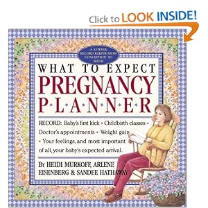 What to Expect Pregnancy Planner by Heidi Murkoff, Arlene Eisenberg, and Sandee Hathaway B.S.N