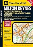 AA Street by Street Milton Keynes: Midi