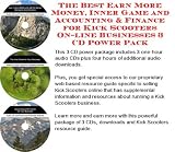 The Best Earn More Money, Inner Game and Accounting & Finance for Kick Scooters On-line Businesses 3 CD Power Pack