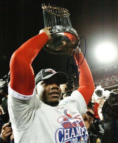 Autographed/Hand Signed Ryan Howard 8x10 Photo Philadelphia Phillies