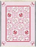 Baby Baby Pink Throw - 48 x 35 Blanket/Throw