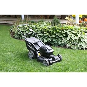 Solaris SP21HB 21-Inch 24 Volt Cordless Self Propelled FWD Bag/Mulch/Side Discharge Cordless Lawn Mower