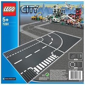 LEGO City 7281: Curve & T-Junction