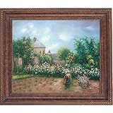 Yosemite Home Decor 39 by 31-Inch Mid-Day Backyard Gardening