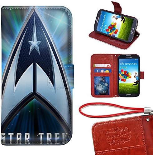 Samsung Galaxy S3 Mini Wallet Case, Twosin - StarTrek Premium PU Leather Case Wallet Flip Stand Case Cover for Samsung Galaxy S3 Mini with Card Slots