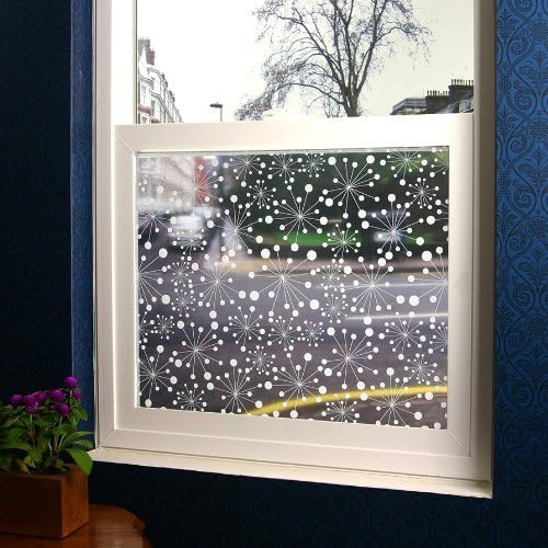 Nova Retro Sheer Window Film - 3 ft x 4 ft