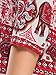 Choies Women's Red Floral Leaves And Elephant Animal-printed V Neck Romper Playsuit