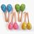 Pair of Snazzy Wooden Maracas