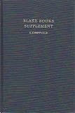 Blake books supplement : a bibliography of publications and discoveries about William Blake, 1971-1992, being a continuation of Blake books (1977)