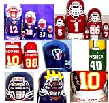 NFL Football Philadelphia Eagles or any team Russian Nesting doll 5 pcs / 6-7 in #NFL-1