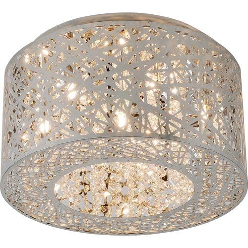 ET2 Lighting E21300-10PC 7 Light Inca Flush Mount Ceiling Light